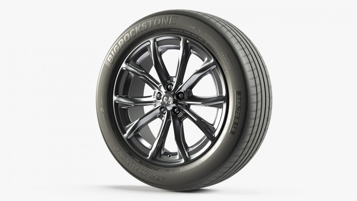 3D 2025 Honda CR-V Wheel Gray