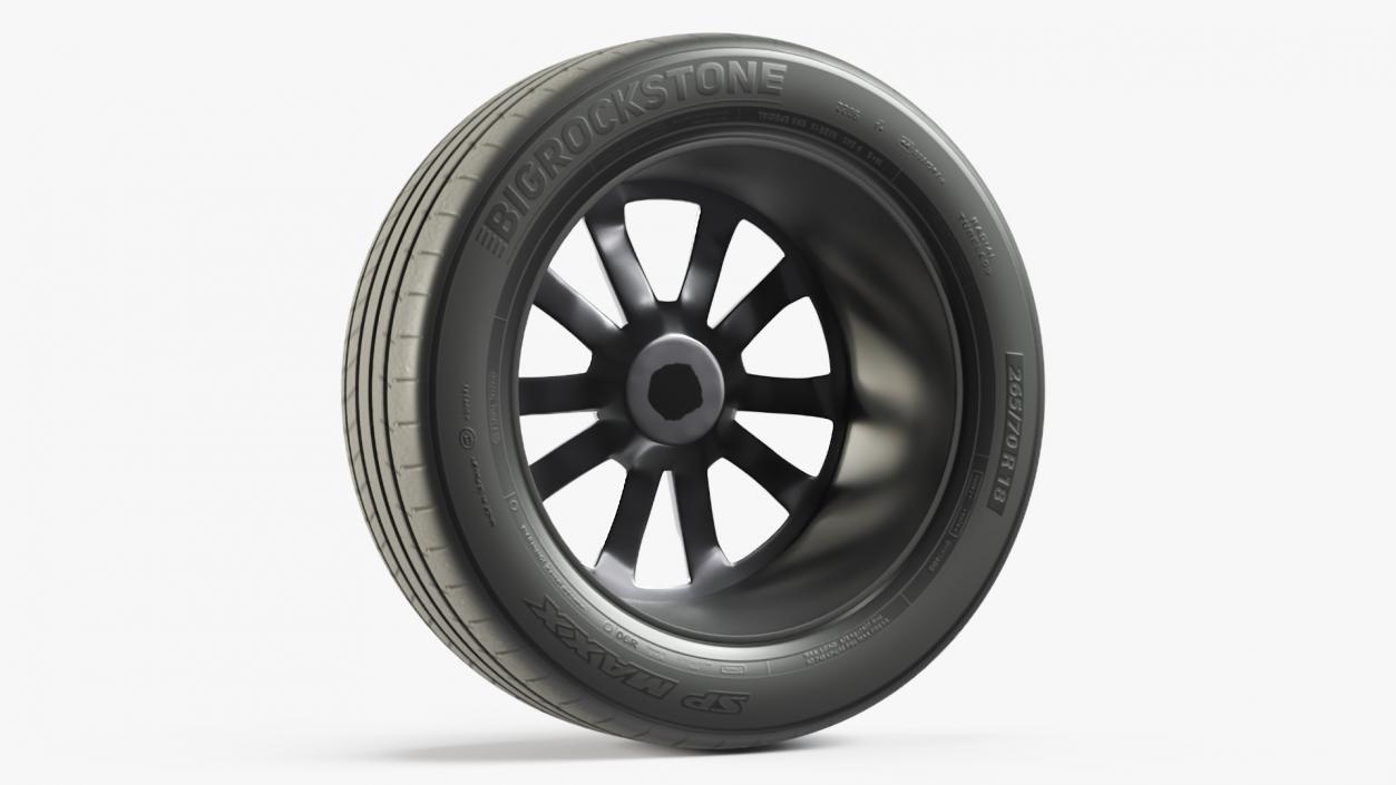 3D 2025 Honda CR-V Wheel Gray