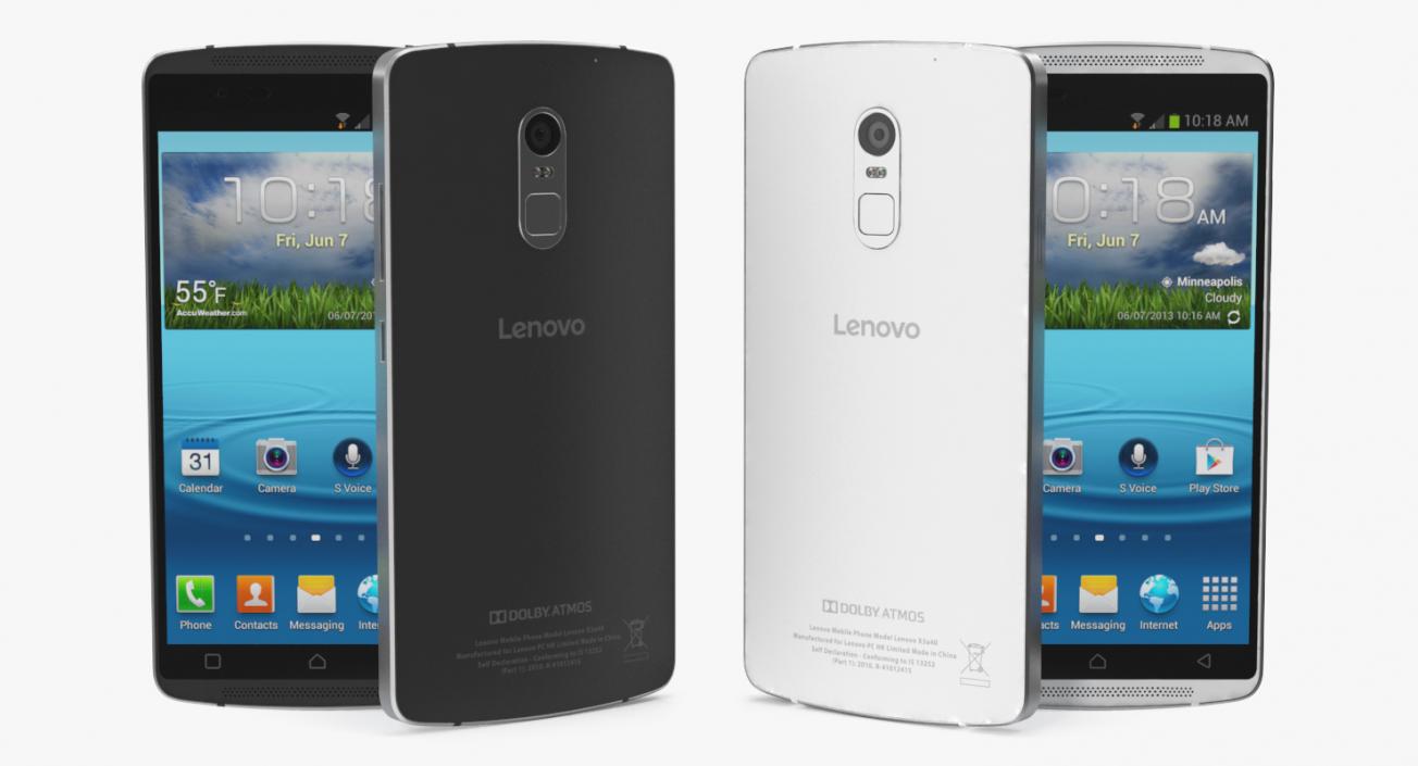 3D Lenovo Vibe X3 Set model