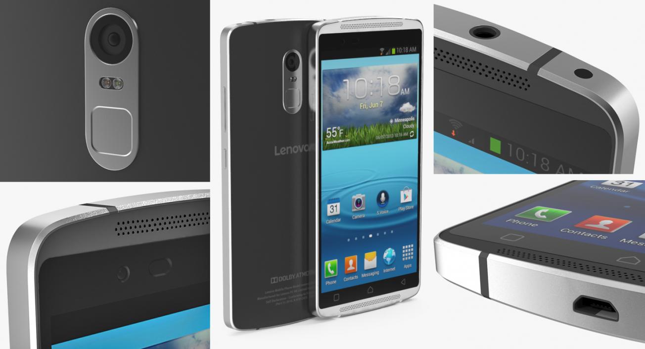 3D Lenovo Vibe X3 Set model