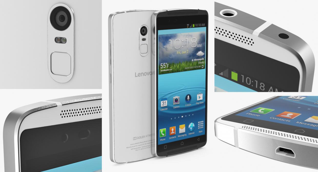 3D Lenovo Vibe X3 Set model