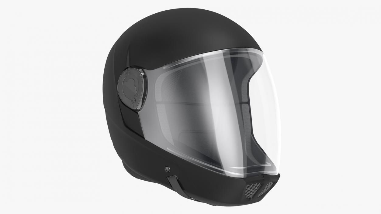 Skydiving Helmet Black 3D