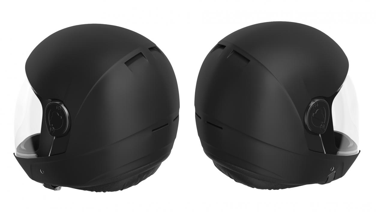 Skydiving Helmet Black 3D