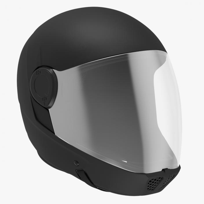 Skydiving Helmet Black 3D