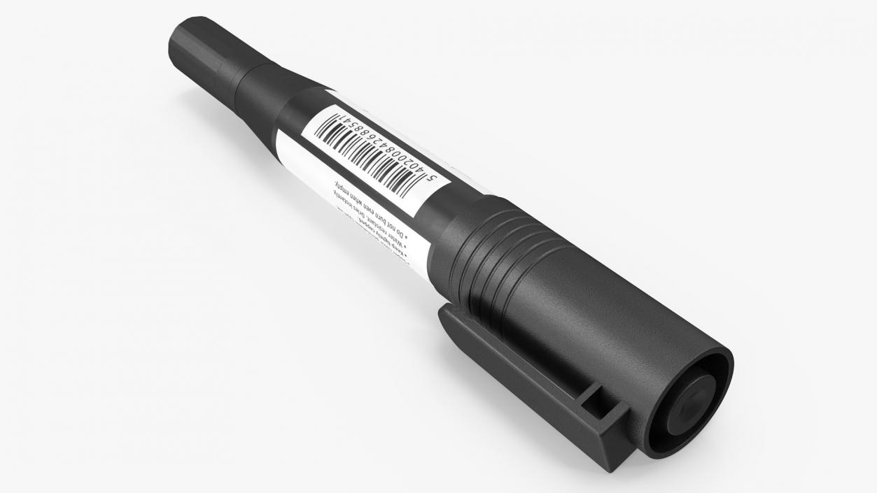 3D model Double-Ended Marker Black