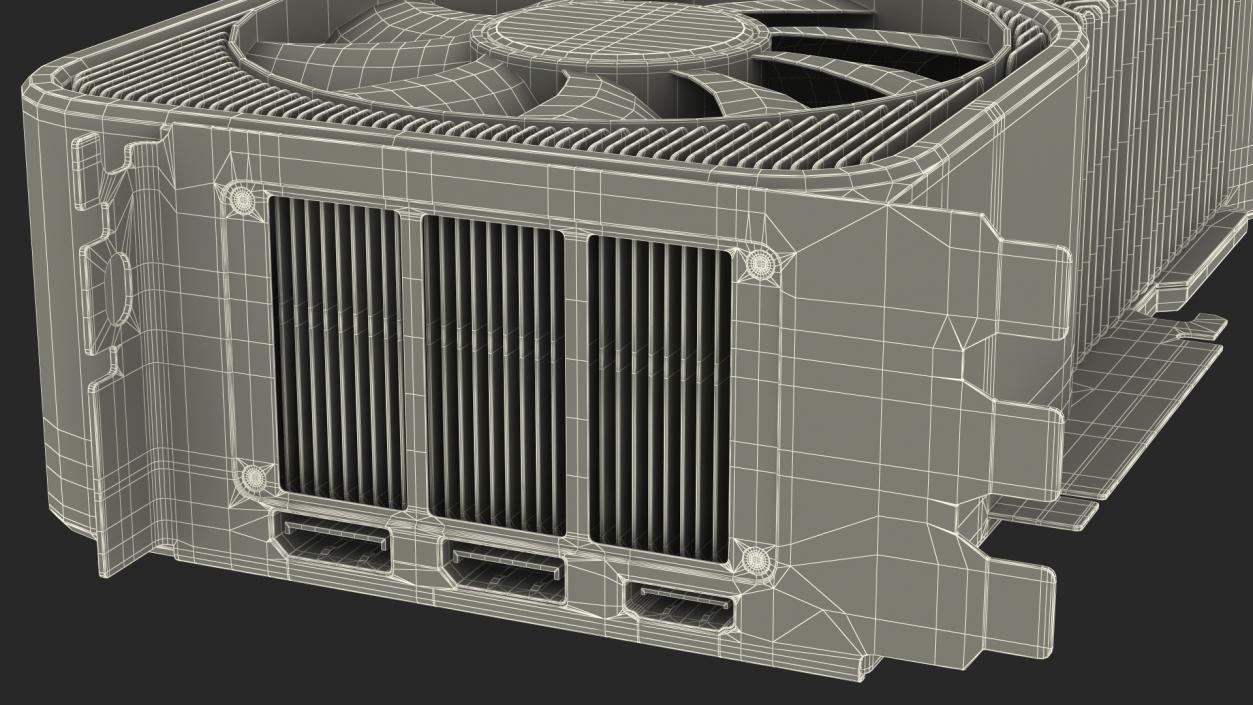 3D model Nvidia GeForce RTX 3090 Founders Edition