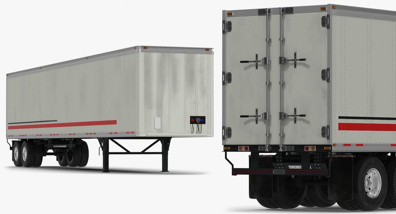 3D Trailers 3D Models Collection 6