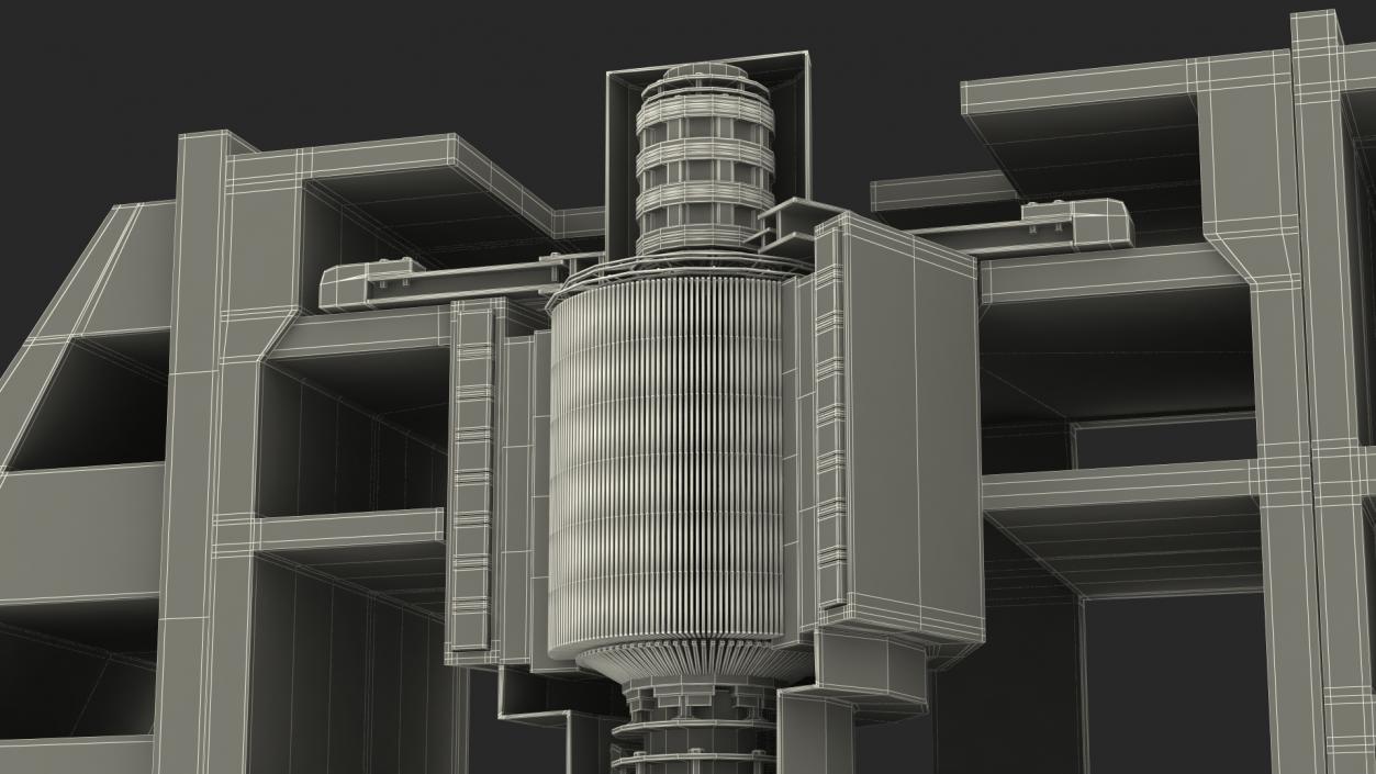 3D Variable Speed Pumped Storage Power Plant