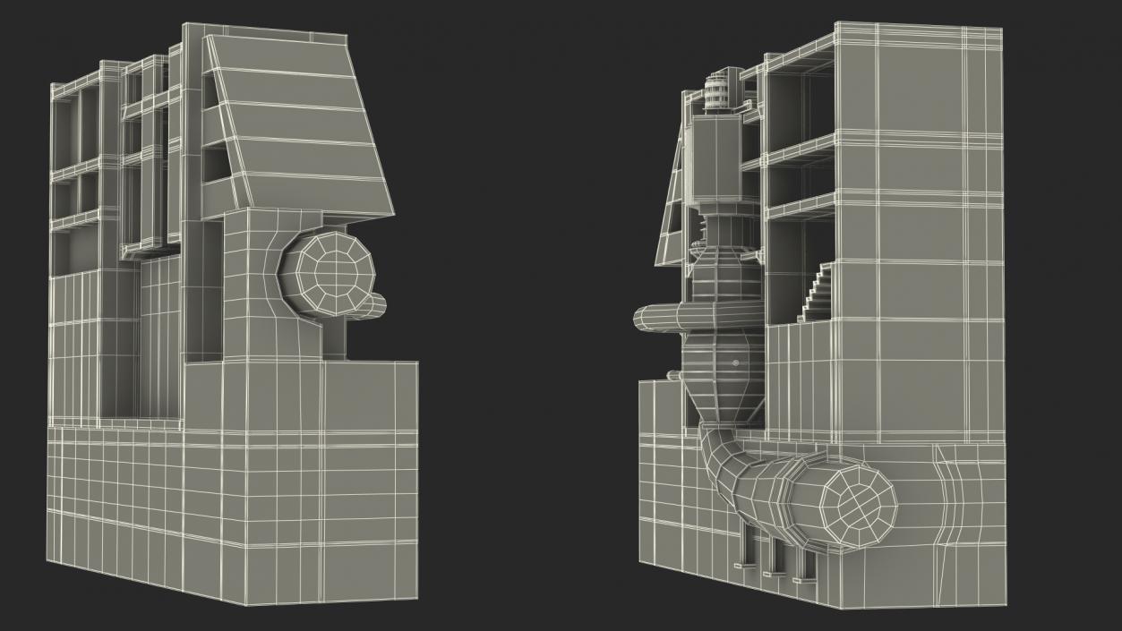 3D Variable Speed Pumped Storage Power Plant