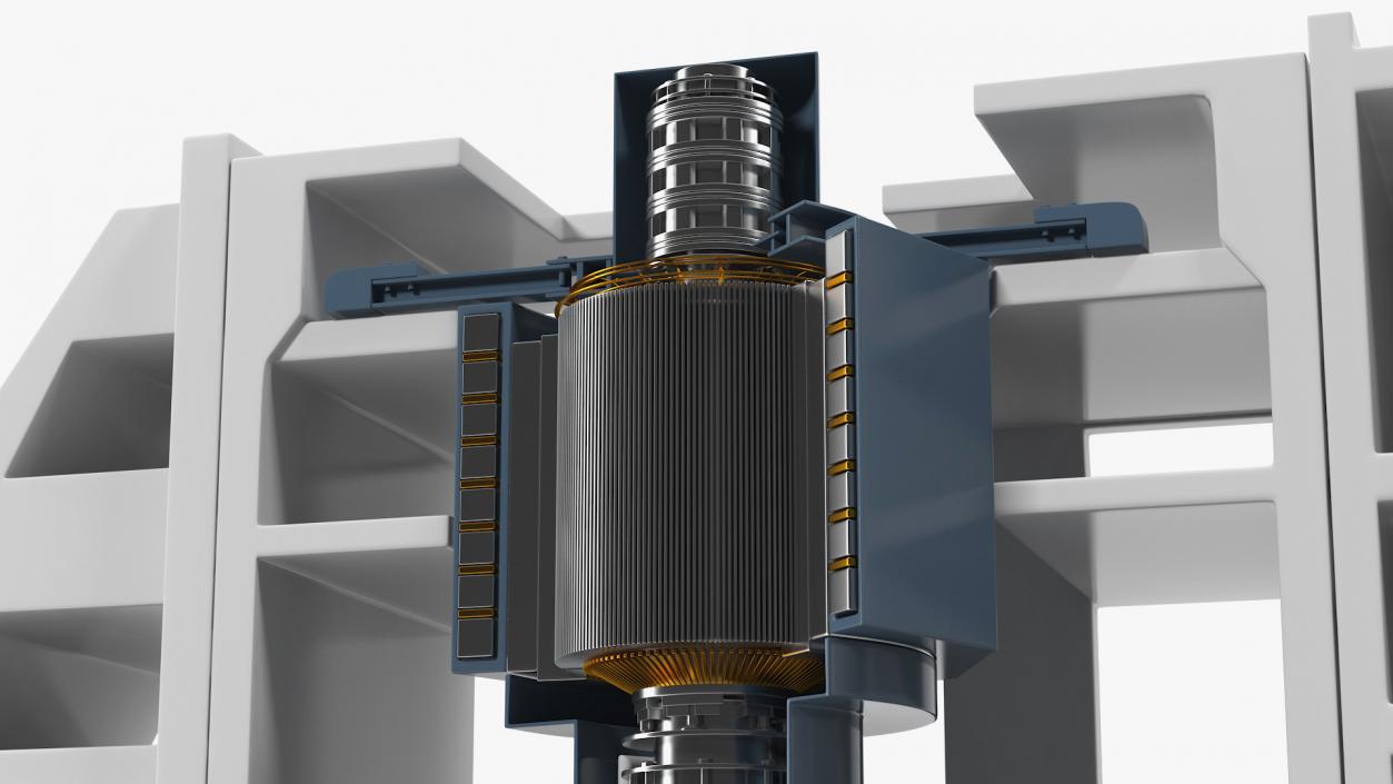 3D Variable Speed Pumped Storage Power Plant