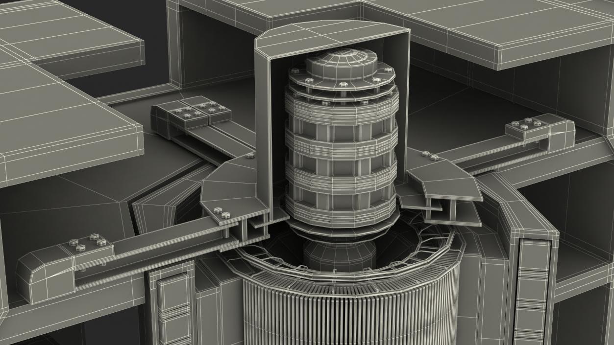 3D Variable Speed Pumped Storage Power Plant