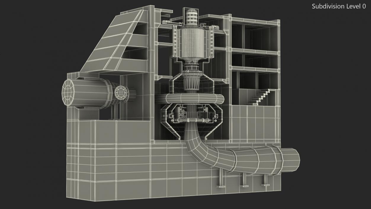 3D Variable Speed Pumped Storage Power Plant