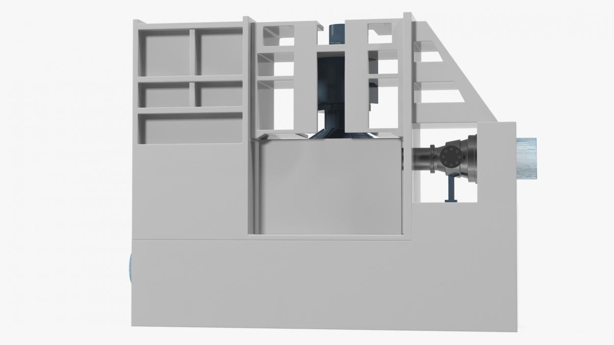 3D Variable Speed Pumped Storage Power Plant