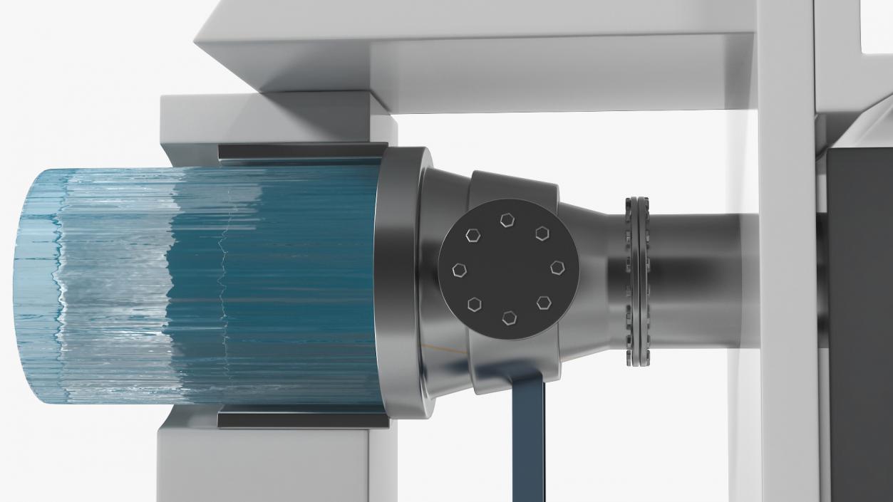 3D Variable Speed Pumped Storage Power Plant