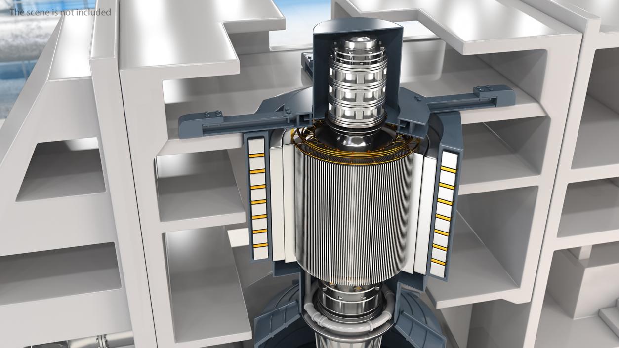 3D Variable Speed Pumped Storage Power Plant