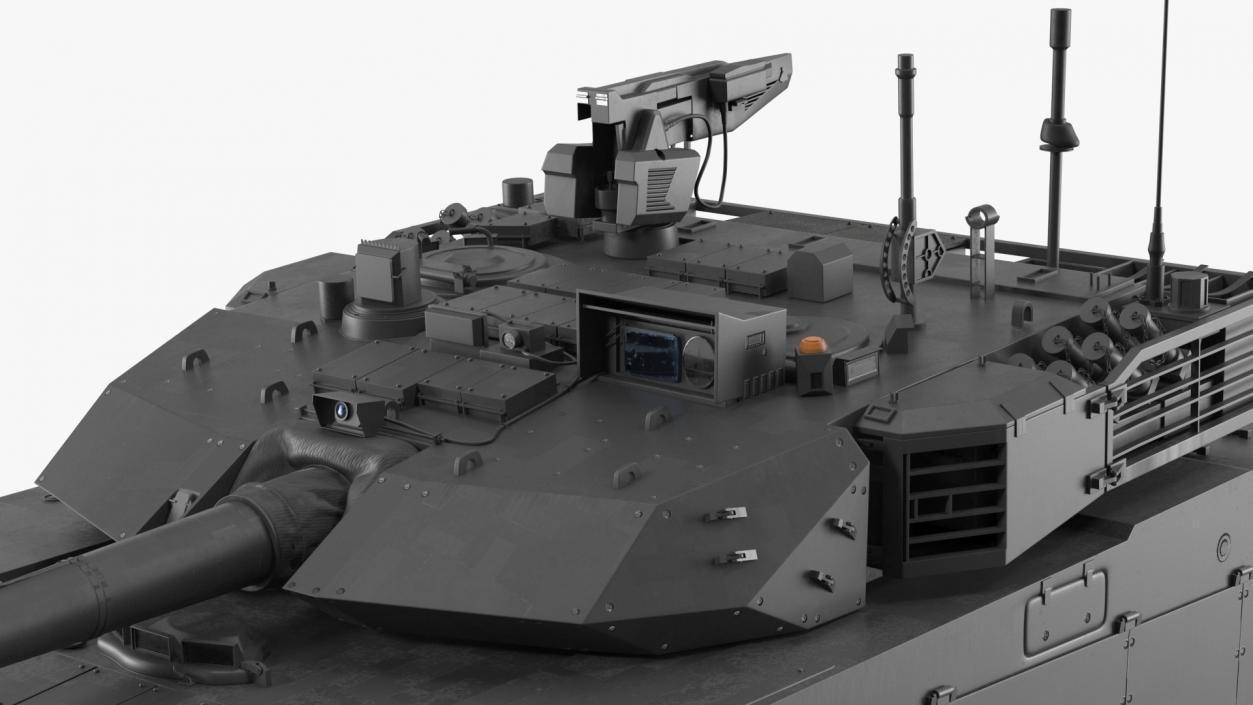 3D model Chinese Tank for City Battlefield Rigged