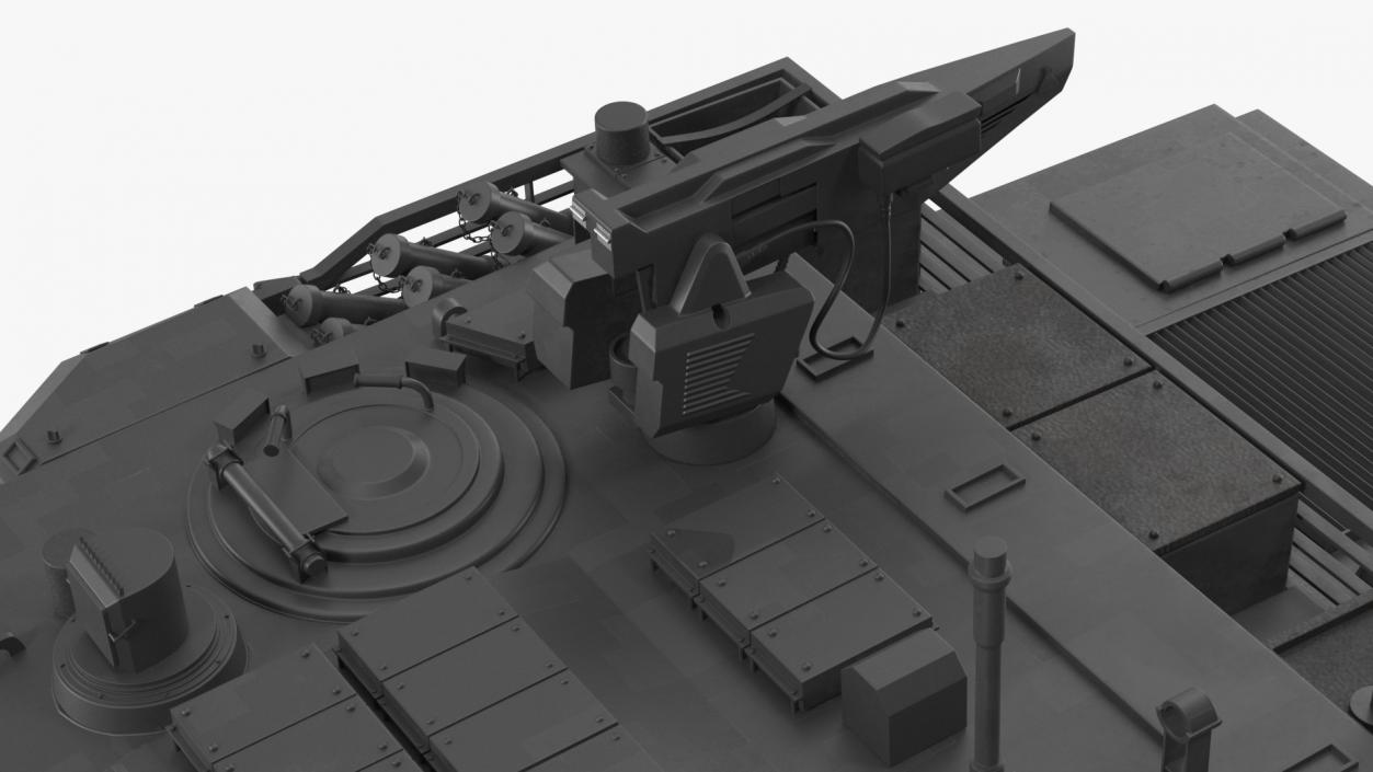 3D model Chinese Tank for City Battlefield Rigged