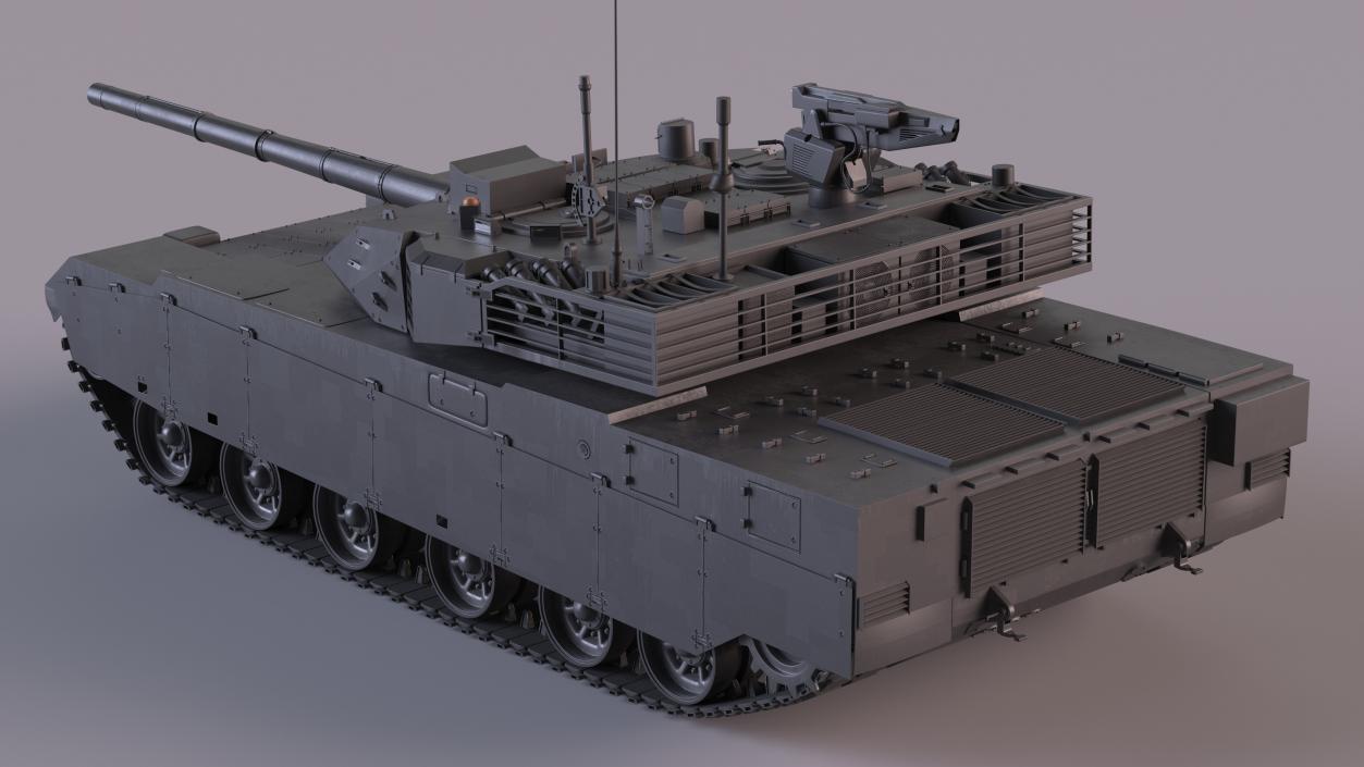 3D model Chinese Tank for City Battlefield Rigged