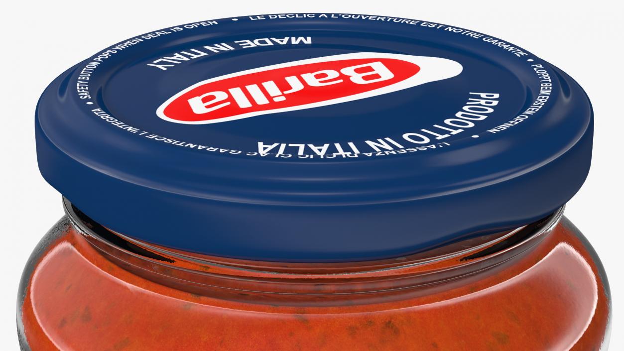 Barilla Napoletana Sauce 12oz 3D model