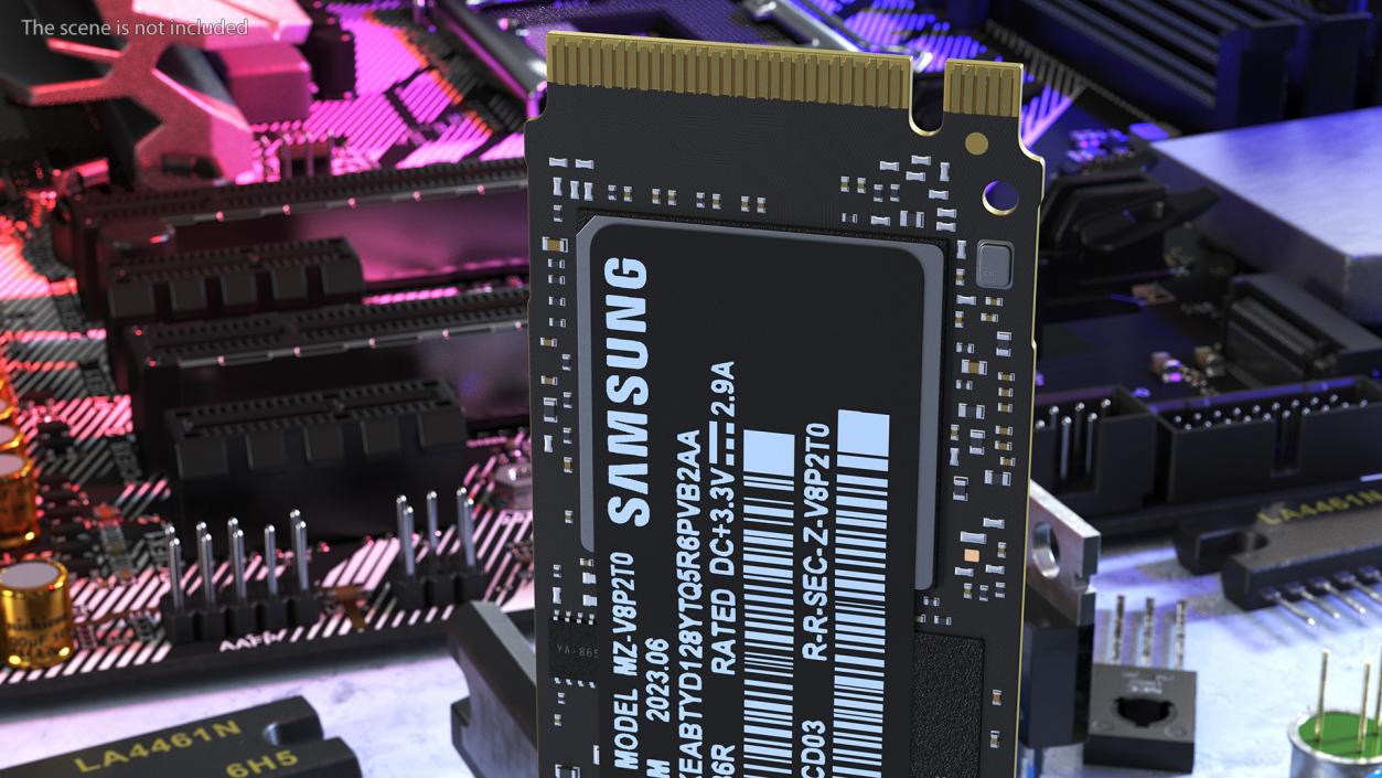 M2 NVMe SSD Samsung 980 Pro 2 TB 3D