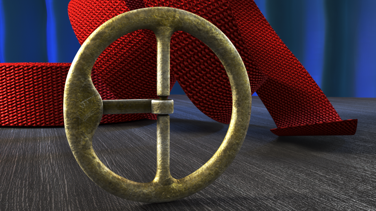 3D model Used Round Belt