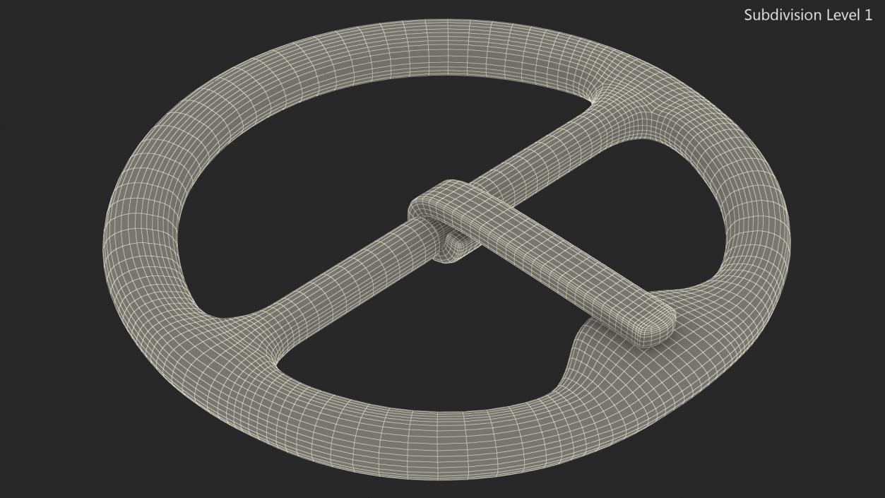 3D model Used Round Belt