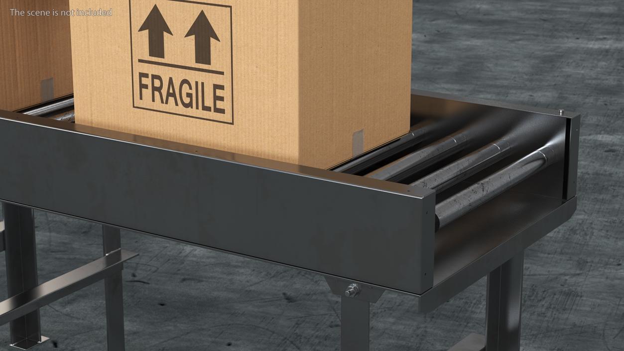 The Box on Conveyor 3D model