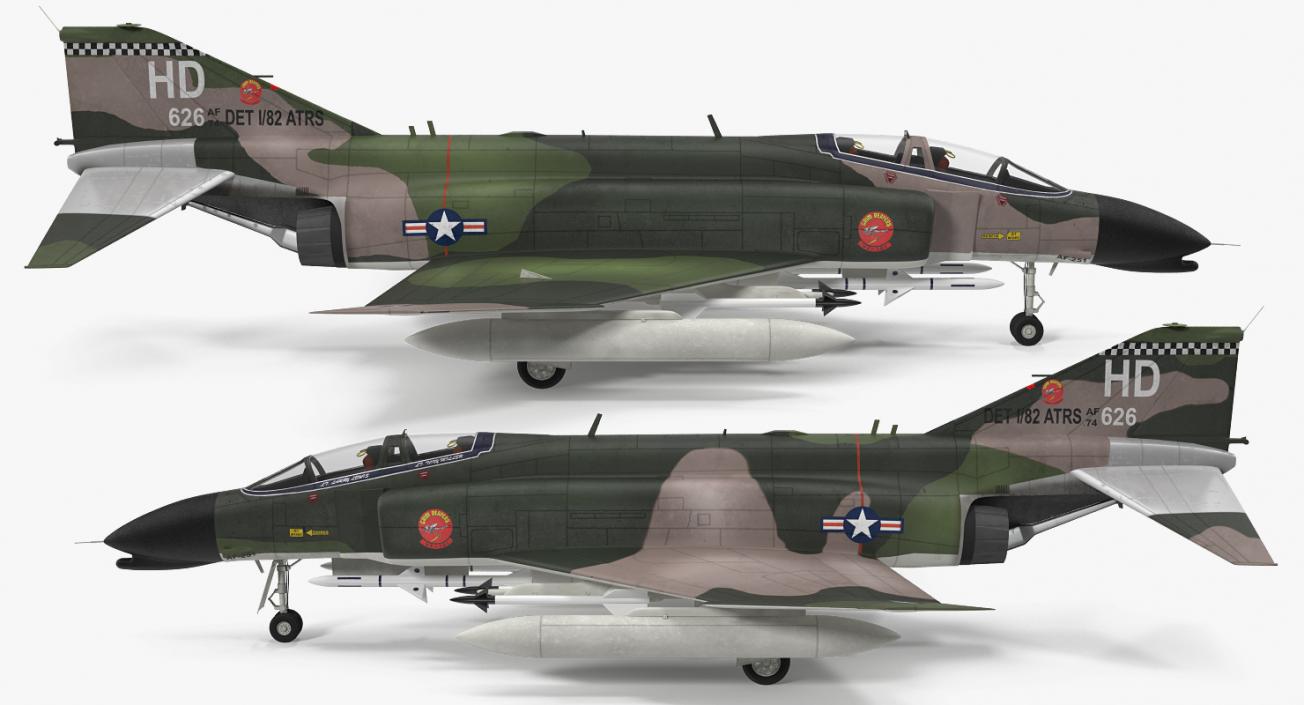 McDonnell Douglas F-4 Phantom II 3D