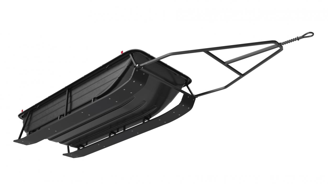 Utility Ski Cargo Sled 3D