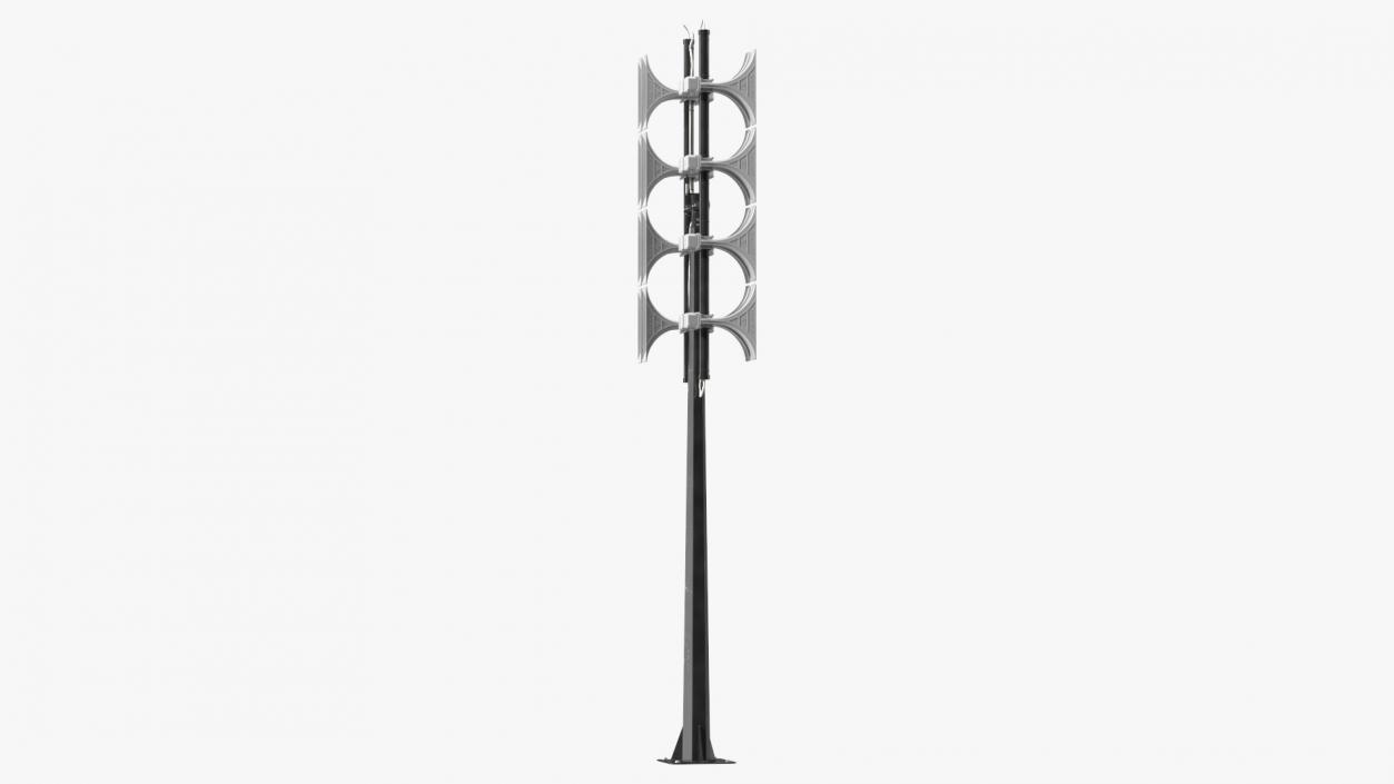 Telegrafia Pavian Electronic Outdoor Siren Double 3D model