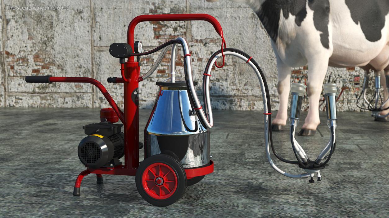 3D model Milking Machine Work