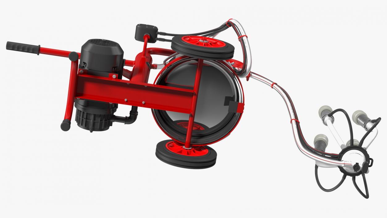 3D model Milking Machine Work