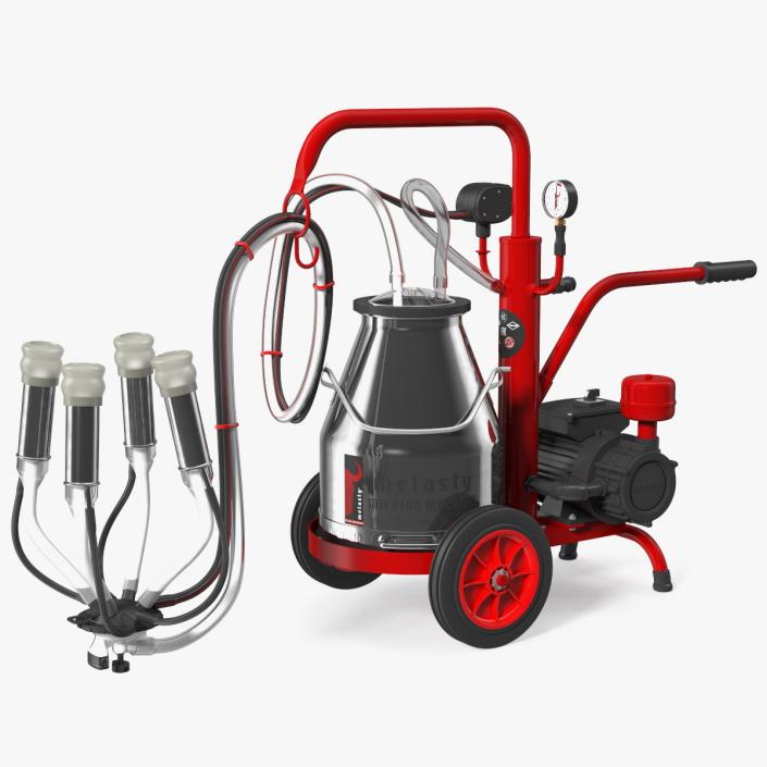 3D model Milking Machine Work