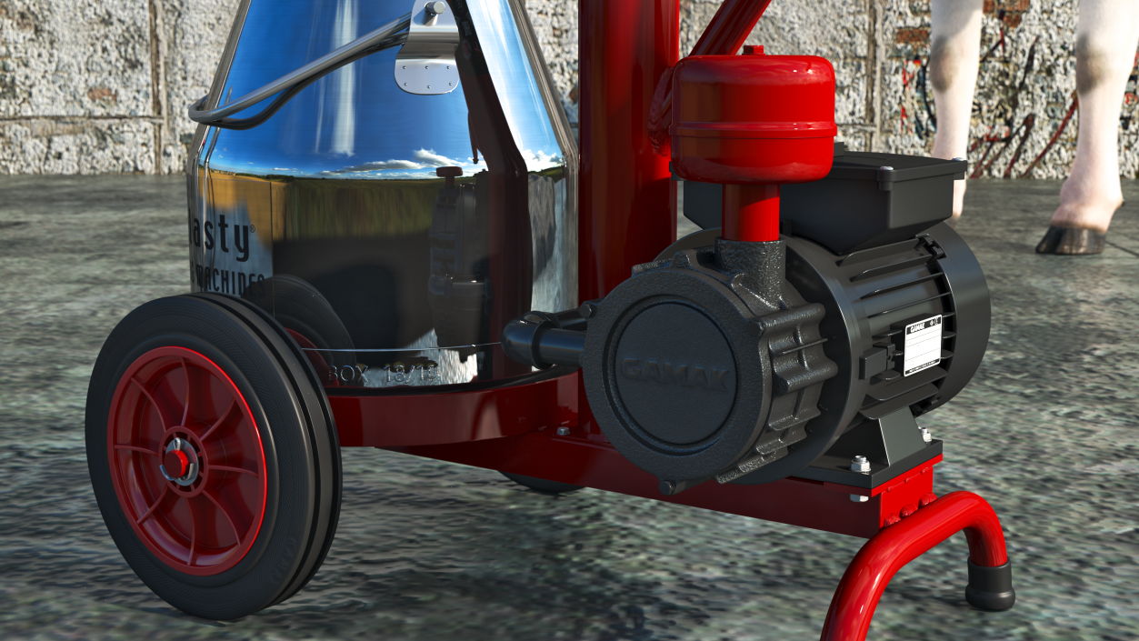 3D model Milking Machine Work