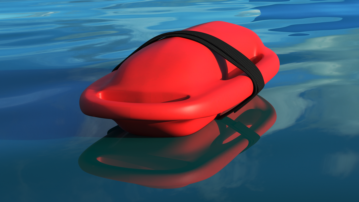 3D Torpedo Rescue Lifebuoy model