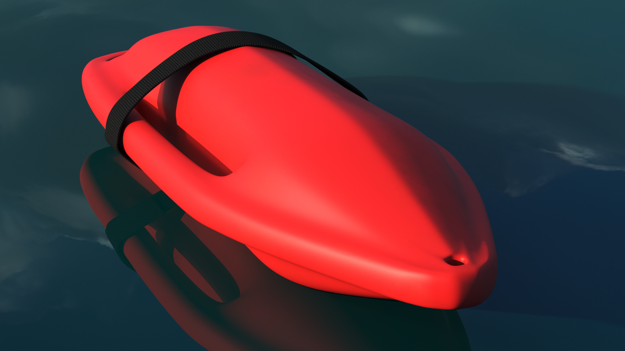 3D Torpedo Rescue Lifebuoy model