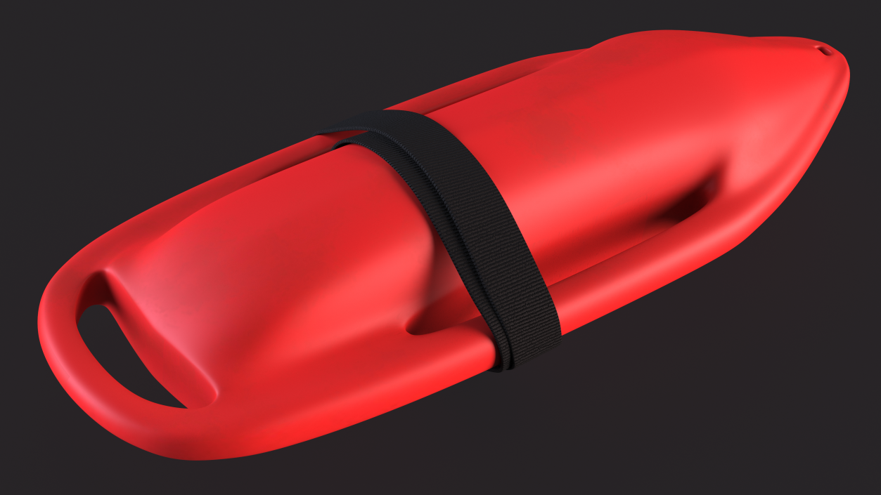 3D Torpedo Rescue Lifebuoy model