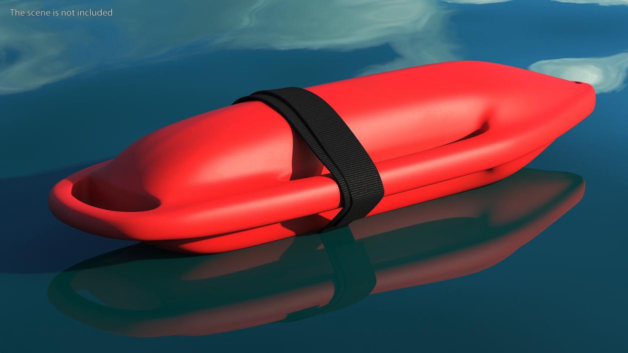 3D Torpedo Rescue Lifebuoy model