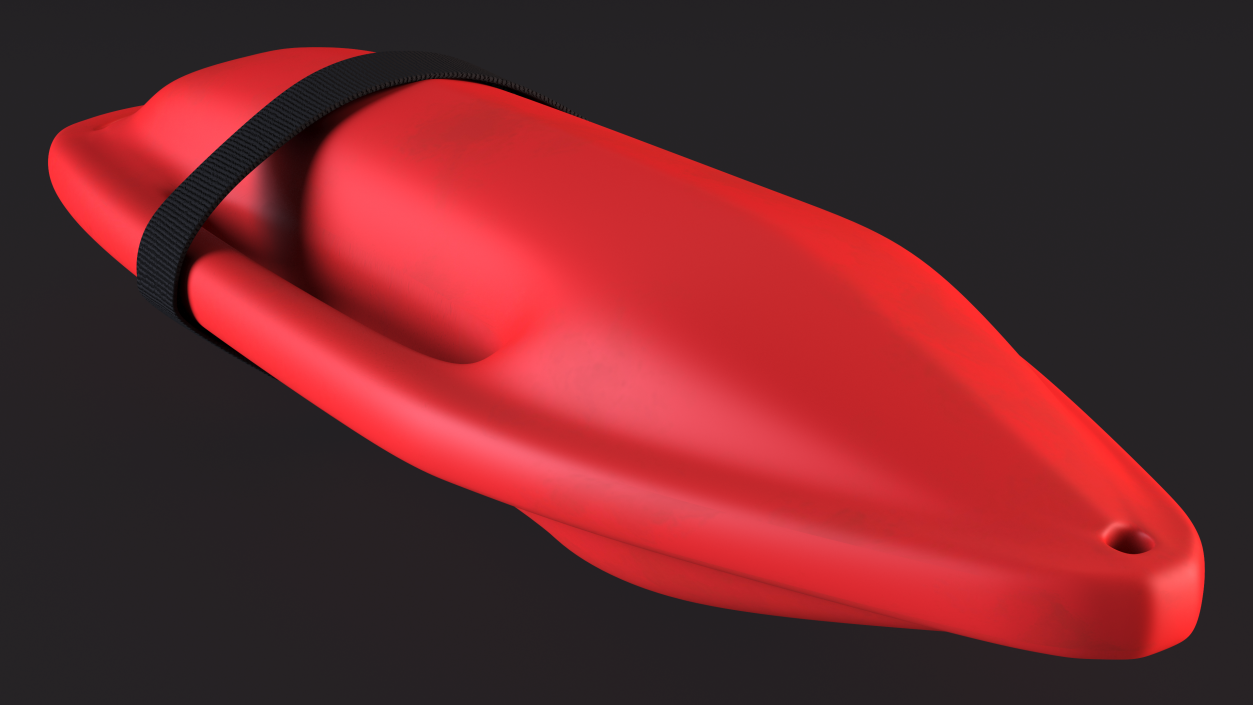 3D Torpedo Rescue Lifebuoy model