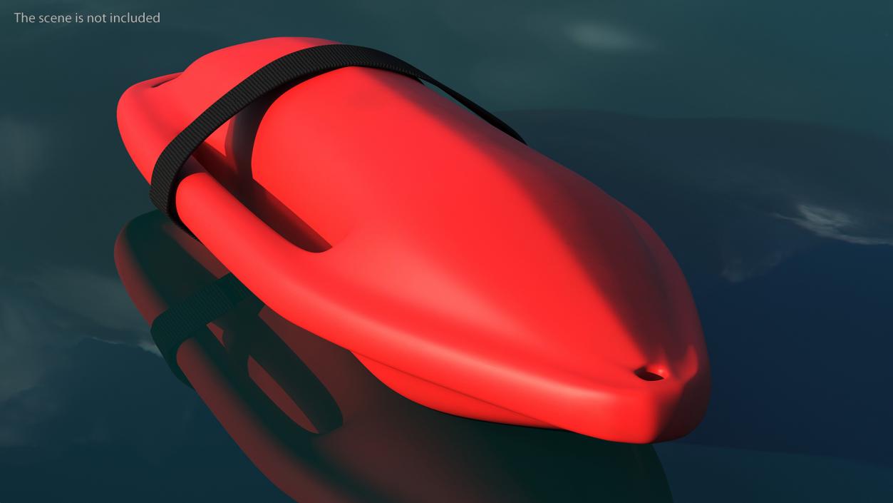 3D Torpedo Rescue Lifebuoy model