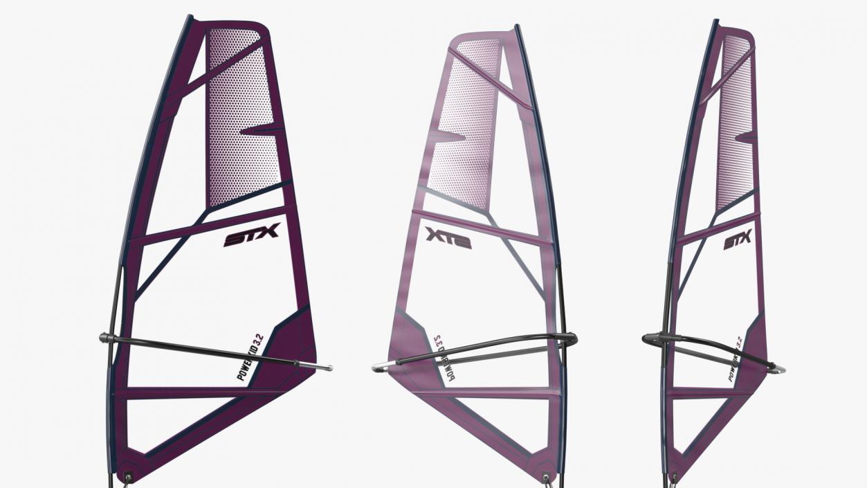 3D Windsurf SUP Gladiator with STX Sail