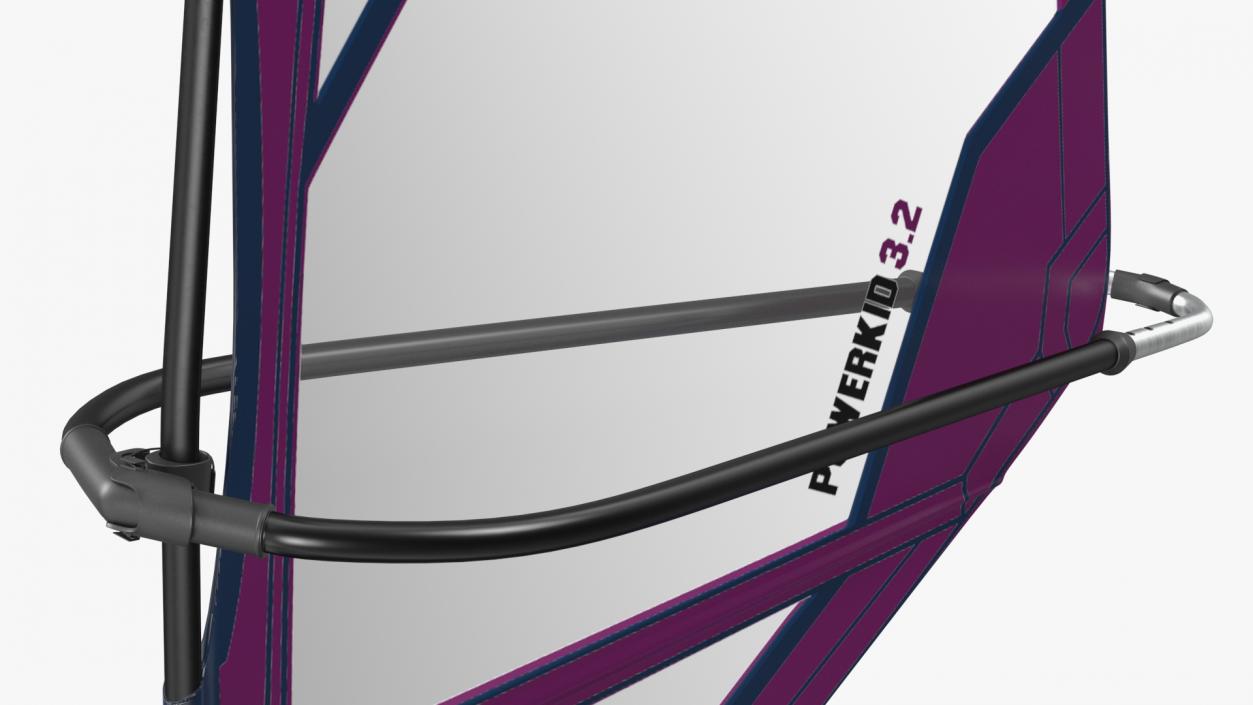 3D Windsurf SUP Gladiator with STX Sail