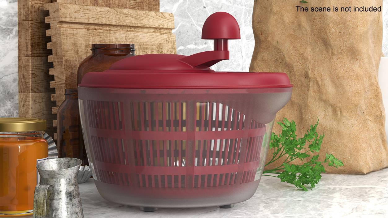 3D Vegetables Quick Dryer Red