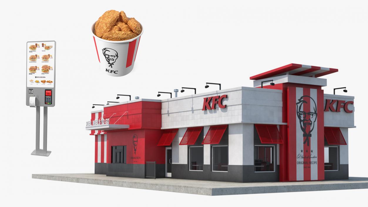 KFC Collection 3D model