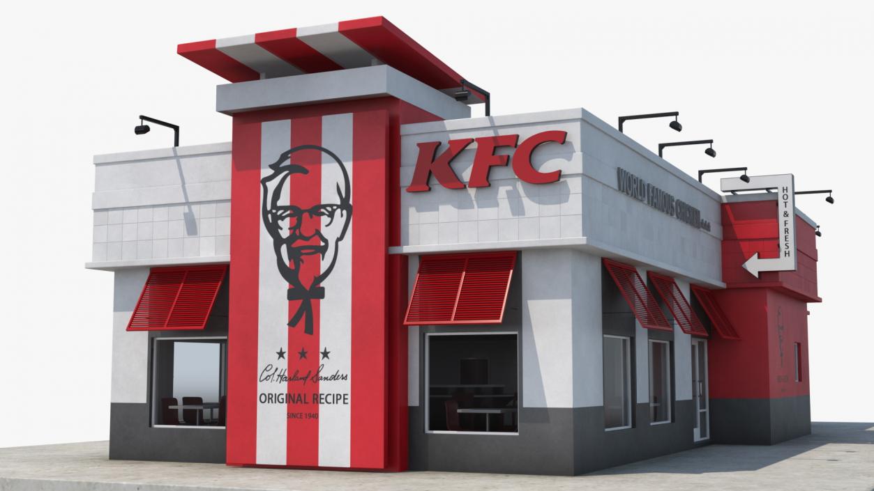 KFC Collection 3D model