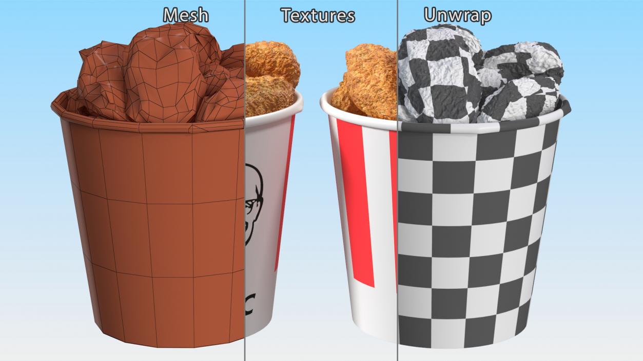 KFC Collection 3D model