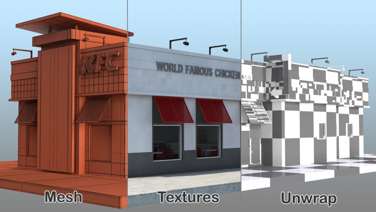 KFC Collection 3D model