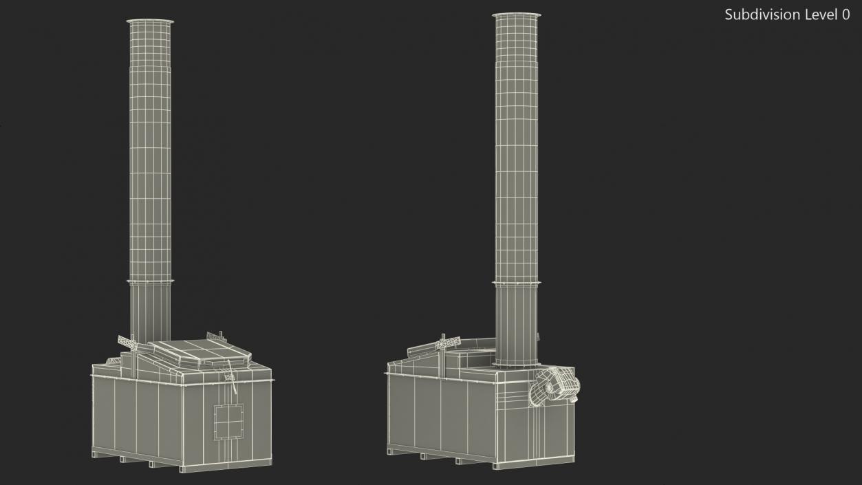 Inciner8 Multi Purpose Incinerator 3D model