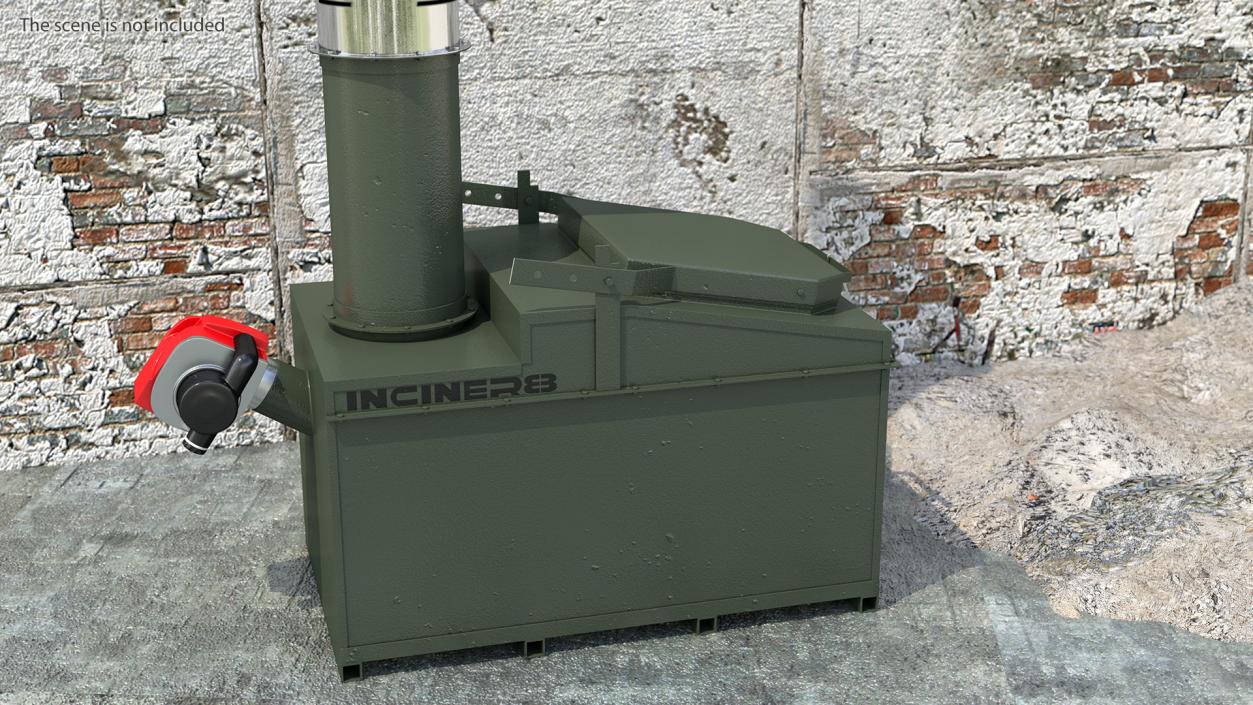 Inciner8 Multi Purpose Incinerator 3D model