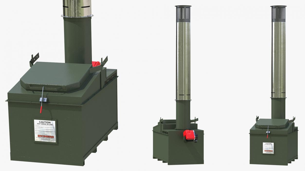 Inciner8 Multi Purpose Incinerator 3D model